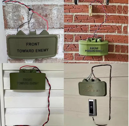 Claymore Doorbell Prank Prop — Fake Tactical Ring Cam Gag 🪖 *LIMITED*